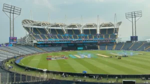 The huge Maharashtra Cricket Association Stadium